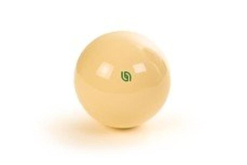 Aramith Magnetic Pool Cue Ball Phenolic Billiard Ball for Coin Operated Billiards Tables (Tournament Green Logo)